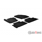 Original Gledring Passform Fußmatten Gummimatten 4 Tlg.+Fixing - Ford Galaxy 2006-2010